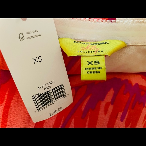 Banana Republic x Milly maxi dress. - Picture 4 of 5